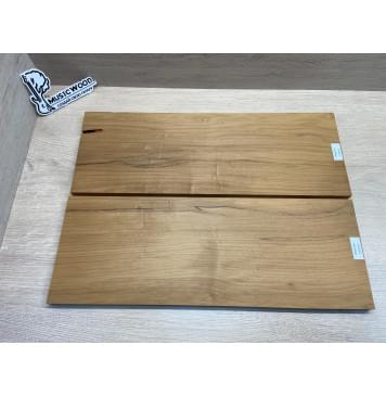 Клён Печёный 180гр заготовка на топ Смешанный АА 17х185х515 мм - 2шт (книжкой)-6