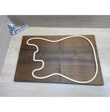 Орех Грецкий Печёный 180 гр заготовка на топ Радиал А 14,5х176-165х530 мм (2 шт книжкой)-5