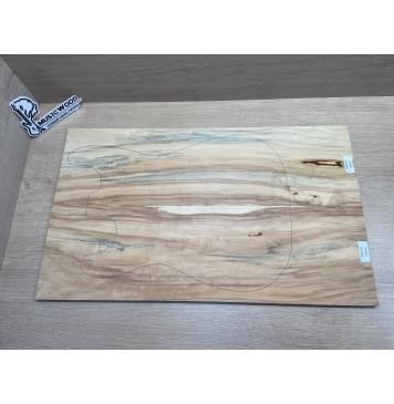 Клён Американский Ashleaf заготовка на топ Смешанный ААА 11х178х600 мм (2 шт. книжкой)-7