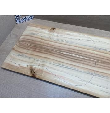 Клён Американский Ashleaf заготовка на топ Радиал АА 15х176х545 мм (2 шт. книжкой)-1