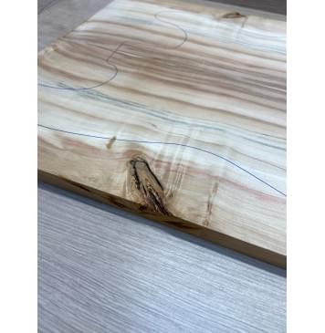 Клён Американский Ashleaf заготовка на топ Радиал АА 15х176х545 мм (2 шт. книжкой)-5