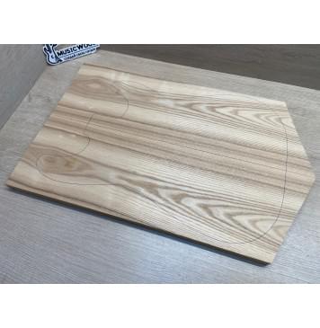 Ясень Белый Оливковый заготовка на топ Тангент АА 18х169х535-470 мм - 2 шт. (книжкой)-1