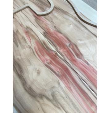 Клён Американский Ashleaf заготовка на топ Смешанный ААА 12х180х510 мм (2 шт. книжкой)-3