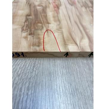 Клён Американский Ashleaf заготовка на топ Смешанный ААА 12х180х510 мм (2 шт. книжкой)-5