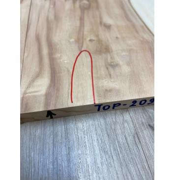 Клён Американский Ashleaf заготовка на топ Смешанный ААА 12х180х510 мм (2 шт. книжкой)-8