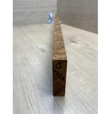 Клён Волнистый Печеный 180гр заготовка грифа электрогитары Радиал АА Волна ААА 24х88х730 мм (Уценка-трещина)-12