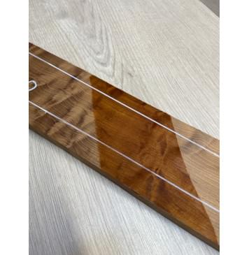 Клён Волнистый Печеный 180гр заготовка грифа электрогитары Радиал АА Волна ААА 24х88х730 мм (Уценка-трещина)-17