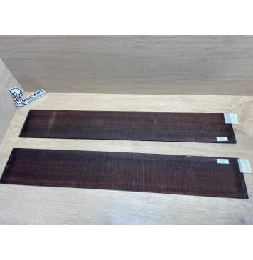 Палисандр Индийский комплект заготовок для акустической гитары (Дека+ Обечайки) Радиал АА 3,5х(215-192)х552 мм Дека (2шт) Радиал ААА 3.5х137х850 мм Обечайки (2шт) -10