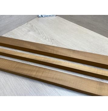 Клён Печёный 180 гр заготовка грифа для электрогитары Радиал АА 28х(43-20-43)х825 мм - из 3х частей-6