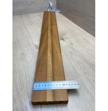 Клён Печёный 180 гр заготовка грифа для электрогитары Радиал АА 28х(43-20-43)х825 мм - из 3х частей-7