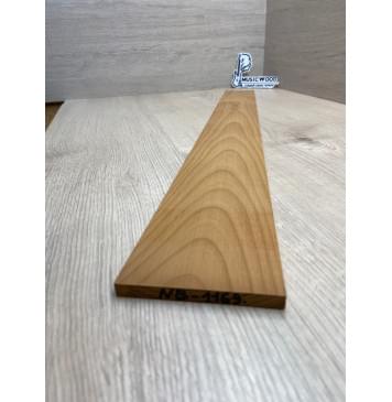 Клён Печеный 180 гр заготовка накладки для бас-гитары Тангент ААА 9х95-75х725 мм-1
