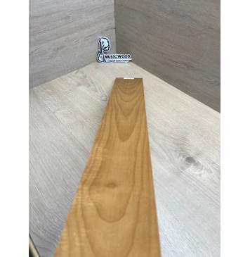 Клён Печеный 180 гр заготовка накладки для бас-гитары Тангент ААА 9х95-75х725 мм-10