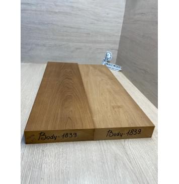 Ольха Печёная 180 гр заготовка корпуса Тангент ААА 39х162-157х530-515 мм, 2 шт,509 кг/м3 (уценка - из разных досок) Ольха Печёная 180 гр заготовка корпуса Тангент ААА 39х162-157х530-515 мм, 2 шт,509 кг/м3 (уценка - из разных досок)-5