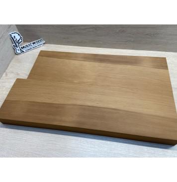 Ольха Печёная 180 гр заготовка корпуса Радиал АА 44х154х525-490 мм, 2 шт,457 кг/м3 (акция)-1