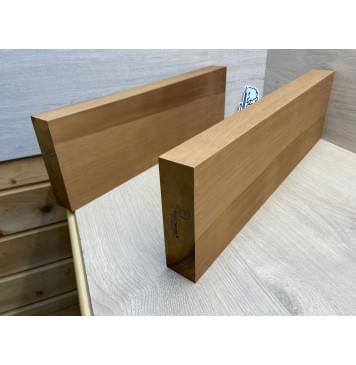 Ольха Печёная 180 гр заготовка корпуса Радиал АА 44х154х525-490 мм, 2 шт,457 кг/м3 (акция)-9