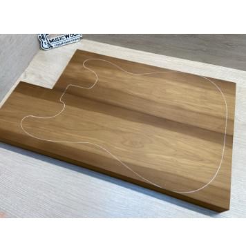 Ольха Печёная 180 гр заготовка корпуса Тангент ААА 41,5х160х545-455 мм, 2 шт,462 кг/м3-1