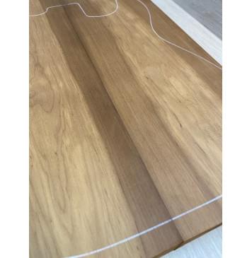 Ольха Печёная 180 гр заготовка корпуса Тангент ААА 41,5х160х545-455 мм, 2 шт,462 кг/м3-3