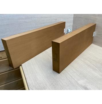 Ольха Печёная 180 гр заготовка корпуса Тангент ААА 41,5х160х545-455 мм, 2 шт,462 кг/м3-8