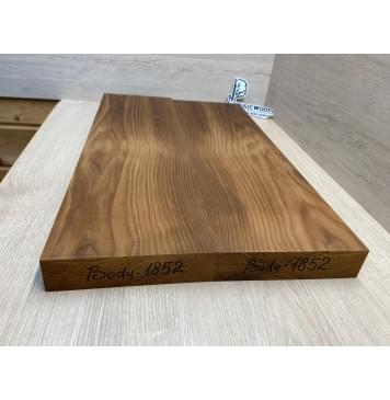 Ясень Печёный 180 гр заготовка корпуса Смешанный ААА 43х176-170х600-580 мм, 620 кг/м3, 2 шт-6