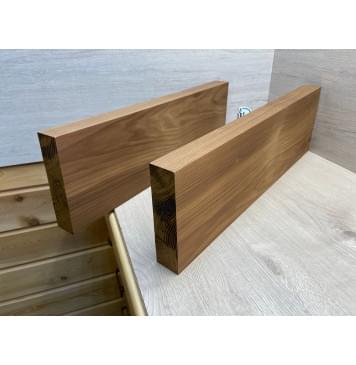 Ясень Печёный 180 гр заготовка корпуса Смешанный ААА 43х176-170х600-580 мм, 620 кг/м3, 2 шт-1