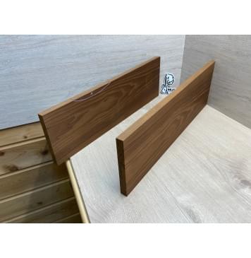 Ясень Печёный 180 гр заготовка на топ Смешанный ААА 17х170-1760х550 мм, 2 шт, книжкой-1