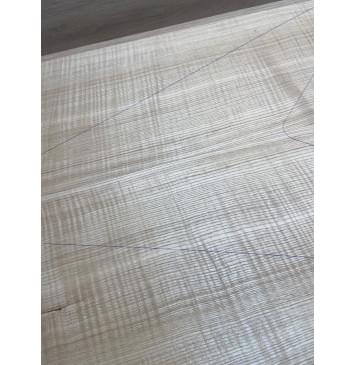 Ясень Дальневосточный Волнистый заготовка на топ Радиал АА Волна ААА 17х223х605 мм, 682 кг/м3, 2 шт, книжкой-14