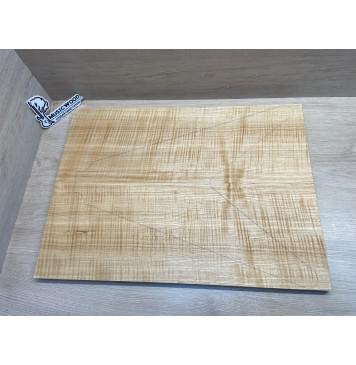 Ясень Дальневосточный Волнистый заготовка на топ Радиал АА Волна ААА 17х223х605 мм, 682 кг/м3, 2 шт, книжкой-0