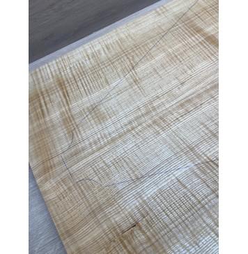 Ясень Дальневосточный Волнистый заготовка на топ Радиал АА Волна ААА 17х223х605 мм, 682 кг/м3, 2 шт, книжкой-9