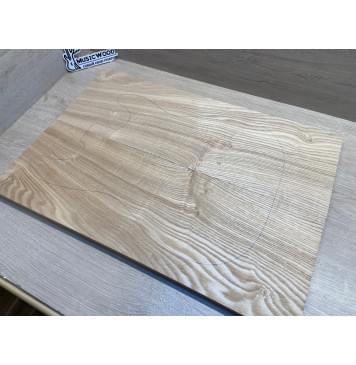 Ясень Дальневосточный Лёгкий заготовка на топ Смешанный АА 20х195х565 мм, 588 кг/м3, 2 шт, книжкой-2