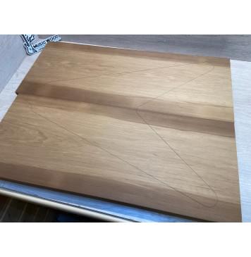 Ольха Печёная 180 гр заготовка корпуса Тангент ААА 42х246х630-610 мм, 2 шт,473 кг/м3 Ольха Печёная 180 гр заготовка корпуса Тангент ААА 42х246х630-610 мм, 2 шт,473 кг/м3-1