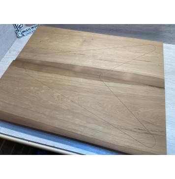 Ольха Печёная 180 гр заготовка корпуса Тангент АА 42.5х249х620 мм, 2 шт,476 кг/м3 Ольха Печёная 180 гр заготовка корпуса Тангент АА 42.5х249х620 мм, 2 шт,476 кг/м3-1