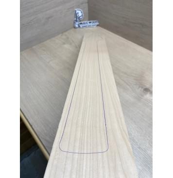 Клён Белый заготовка грифа для электрогитары Смешанный АА 25х95-90х720 мм-5