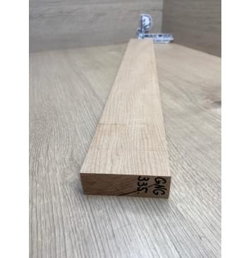 Клён Белый заготовка грифа безголовой гитары Радиал АА 27х77х625 мм-3