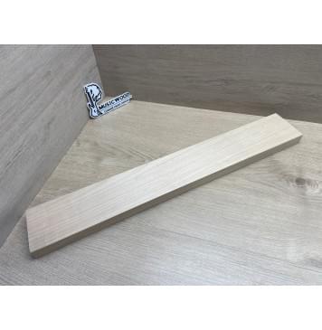 Клён Белый заготовка грифа безголовой гитары Смешанный А 27х90х615 мм-0