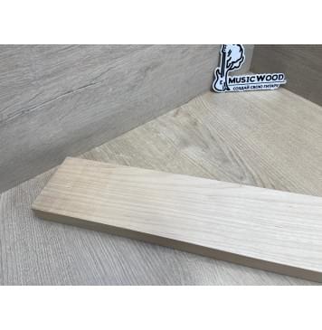 Клён Белый заготовка грифа безголовой гитары Смешанный А 27х90х615 мм-2