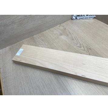 Клён Белый заготовка грифа безголовой гитары Смешанный А 27х90х615 мм-8