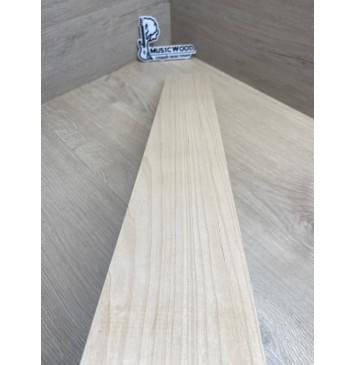 Клён Белый заготовка грифа безголовой гитары Смешанный А 27х90х615 мм-5