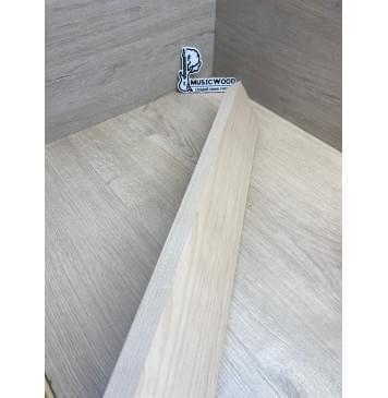 Клён Белый заготовка грифа безголовой гитары Смешанный А 27х90х615 мм-9