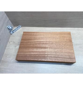 Махагон Кая заготовка корпуса для Тревел гитары Радиал ААА 51х270х445-435 мм, 627 кг/м3 (Массив)-0