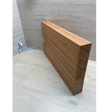 Махагон Кая заготовка корпуса для Тревел гитары Радиал ААА 51х270х445-435 мм, 627 кг/м3 (Массив)-7