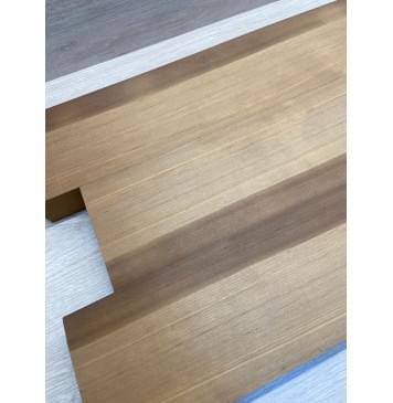 Ольха Печёная 180 гр заготовка корпуса Радиал АА 44.5х109х510-465 мм, из 3х частей, 432 кг/м3-5