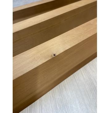 Ольха Печёная 180 гр заготовка корпуса Радиал АА 44.5х109х510-465 мм, из 3х частей, 432 кг/м3-9