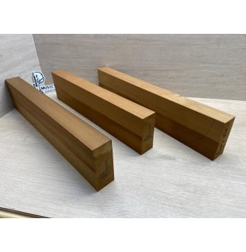 Ольха Печёная 180 гр заготовка корпуса Радиал АА 44.5х109х510-465 мм, из 3х частей, 432 кг/м3-10