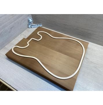 Ольха Печёная 180 гр заготовка корпуса Радиал ААА 42х190х480-455 мм, 2шт, 470 кг/м3 Ольха Печёная 180 гр заготовка корпуса Радиал ААА 42х190х480-455 мм, 2шт, 470 кг/м3-1