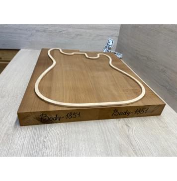 Ольха Печёная 180 гр заготовка корпуса Радиал ААА 42х190х480-455 мм, 2шт, 470 кг/м3 Ольха Печёная 180 гр заготовка корпуса Радиал ААА 42х190х480-455 мм, 2шт, 470 кг/м3-2