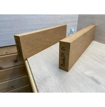 Ольха Печёная 180гр заготовка корпуса для гитары со сквозным грифом Тангент ААА 44х128х500 мм, 2шт, 441 кг/м3 Ольха Печёная 180гр заготовка корпуса для гитары со сквозным грифом Тангент ААА 44х128х500 мм, 2шт, 441 кг/м3-5