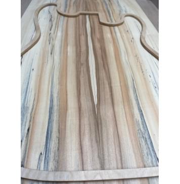 Клён Американский Ashleaf заготовка на топ Радиал АА 12х175х585 мм 2 шт, книжкой-5