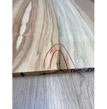 Клён Американский Ashleaf заготовка на топ Смешанный ААА 10х177х525 мм 2 шт, книжкой-1