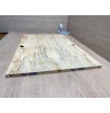 Клён Американский Ashleaf заготовка на топ Смешанный ААА 11х178х520 мм 2 шт, книжкой-8