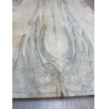 Клён Американский Ashleaf заготовка на топ Смешанный ААА 11х178х520 мм 2 шт, книжкой-2